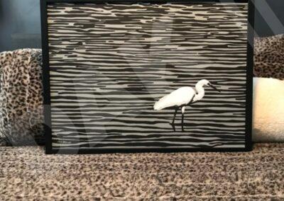 Art by DAK - The Great Egret (3)